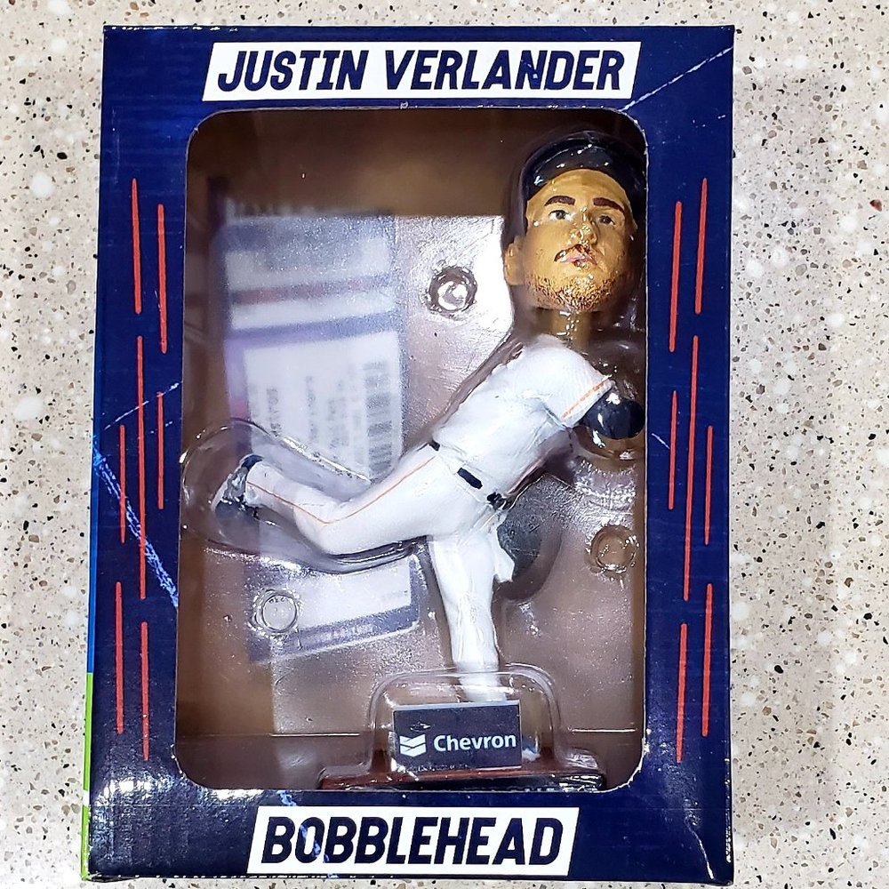 2019 Houston Astros Bobblehead Justin Verlander SGA World Series